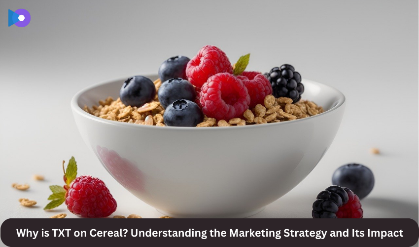 Why is TXT on Cereal? Understanding the Marketing Strategy and Its Impact